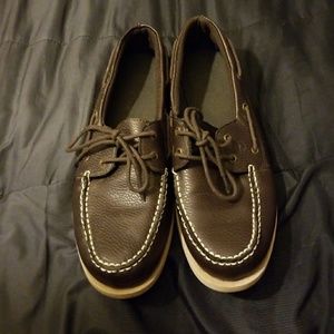 Margaritaville shoes Brown leather shoes